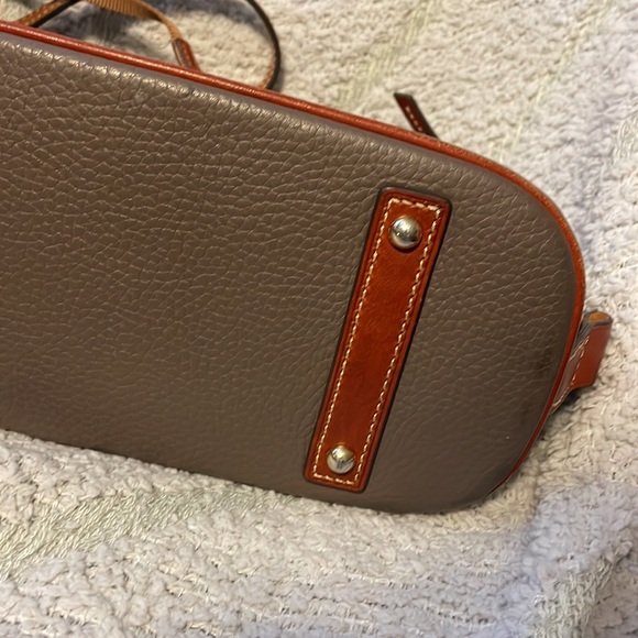 Dooney & Bourke Pebble Leather Zip Zip Satchel - Picture 6 of 6